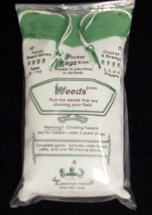 Weeds� individual finished packaged product game bag